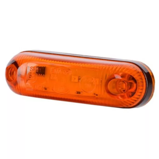UMRIßLEUCHTE OVAL (LED) ORANGE 12/24 V UNIVERSELL