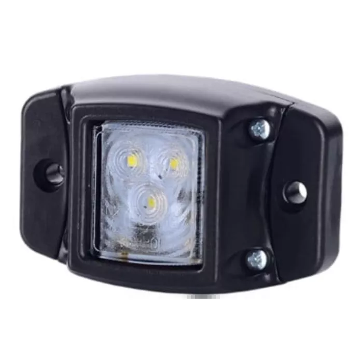 Umrissleuchte auf Gummibasis (LED) weiß 12/24V universal