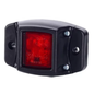 Umrissleuchte auf Gummisockel (LED) rot 12/24V universell