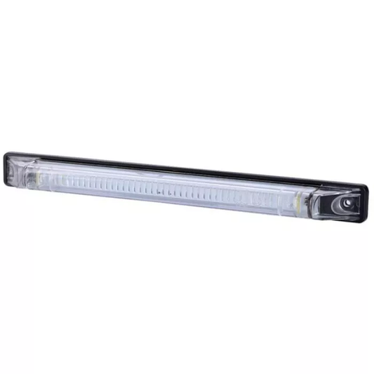 PRÄZISIONS-SEITENMARKIERUNGSLEUCHTE LANG (LED) WEISS 12/24V UNIVERSAL