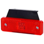 Umrissleuchte mit Reflektor und Halterung (LED) rot 12/24V universell