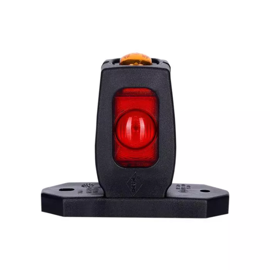 Umrissleuchte an kurzem Ausleger dreifunktional (LED) weiß - orange - rot 12/24V universal