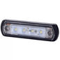 Quadratische Umrissleuchte mit Reflektor (LED) Orange 12/24V Universal