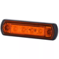 Umrissleuchte auf einfachem Gummifuß (LED) weiß 12/24V universal