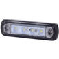 SEITLICHE OVTALE MARKIERUNGSLEUCHTE MIT REFLEKTOR (LED) ORANGE 12/24 V UNIVERSELL