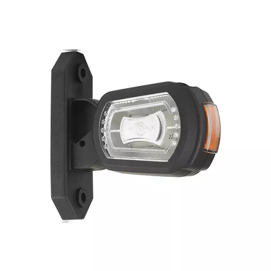 DREIFUNKTIONALES MARKIERUNGSLICHT AUF KURZEM GERADEN AUSLEGER, KOMPATIBEL MIT RÜCKFAHRSENSOR, WEISS-ORANGE-ROT (LED)