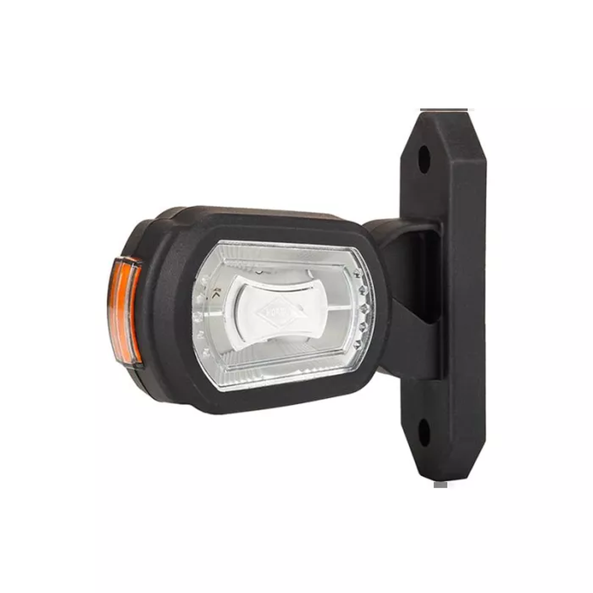 DREIFUNKTIONALE UMRIßLEUCHTE AUF KURZEM, GERADEN AUSLÄUFER, KOMPATIBEL MIT RÜCKFAHRSENSOR (LED) WEIß-ORANGE-ROT