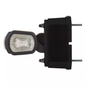 DREIFUNKTIONALE KONTURLEUCHTE MIT KURZEM GERADEN AUSLEGER UND RÜCKFAHRSENSOR-MODUL (LED) WEISS-ORANGE-ROT 12/24V