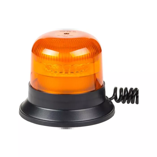 WARNLEUCHTE (ROTIEREND-BLINZELND) MIT GEWINDEROHR (LED) ORANGE 12/24V