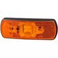 DREIFUNKTIONS-KONTURLEUCHTE AN LANGEM SCHRÄGEM AUSLEGER MIT RÜCKFAHRSENSOR-MODUL (LED) WEISS-ORANGE-ROT 12/24V