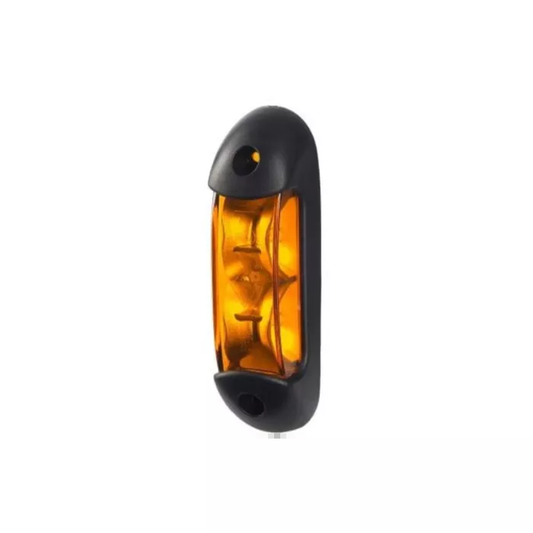 SEITENBLINKER MIT UMRIßLEUCHTE (LED) ORANGE 12/24V UNIVERSAL