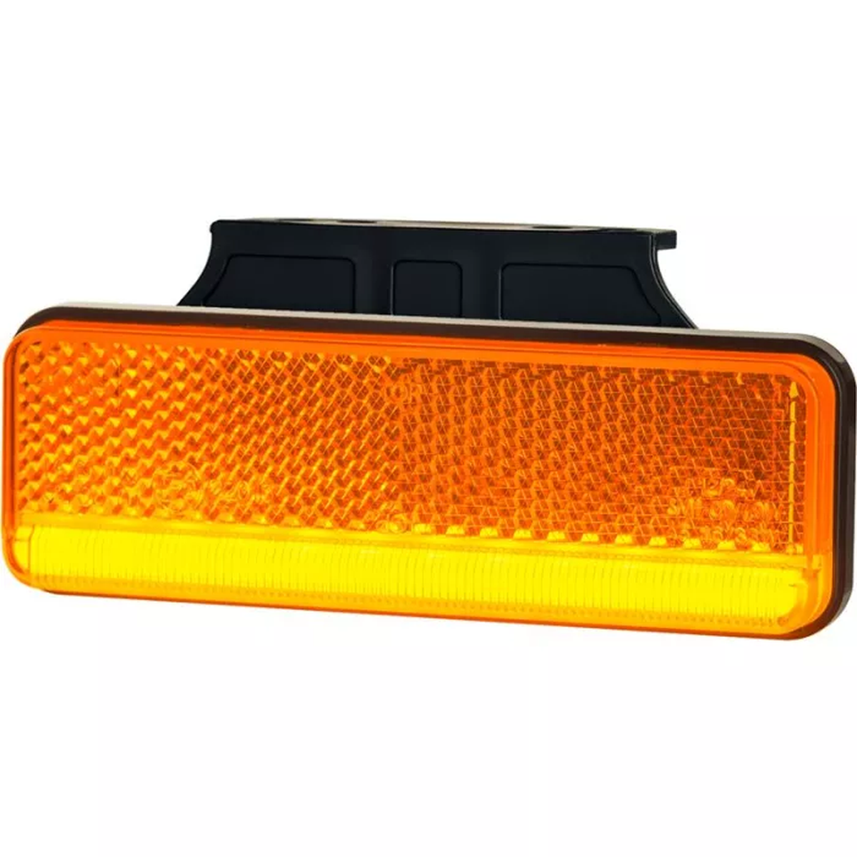 Seitliche Begrenzungsleuchte Slim XS mit integriertem Blinker (LED) orange 12/24V universell