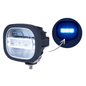 Arbeitsleuchte mit Warnlicht (Oranger Stroboskop) (LED) Weiß - Orange 12/24V Universal