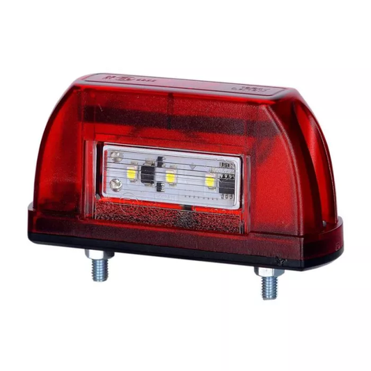 LAMPE FÜR KENNZEICHENBELEUCHTUNG (LED) WEISS 12/24V UNIVERSELL