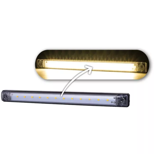 INNENRAUMLEUCHTE (LED) WEISS 12/24V UNIVERSELL