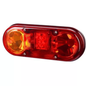 HINTERKOMPLETTLAMPE OHNE KENNZEICHENBELEUCHTUNG (LED) ORANGE-ROT 12/24V LINKS