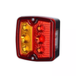 HECKLEUCHTE OHNE KENNZEICHENBELEUCHTUNG (LED) ORANGE-ROT 12/24V UNIVERSELL