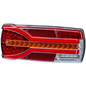 KOMBINIERTES RÜCKLICHT 5-FUNKTIONEN MIT DYNAMISCHEM BLINKER (LED) WEISS - ORANGE - ROT 12/24V UNIVERSELL