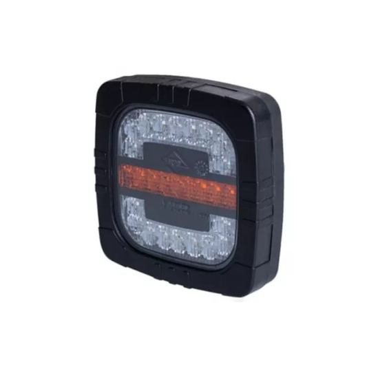 VORDERKOMBISCHLUSSLAMPE (LED) WEIß-ORANGE 12/24V UNIVERSAL