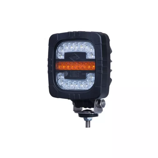 Hinterleuchte mit Halterung (LED) Weiß-Rot 12/24V Universal