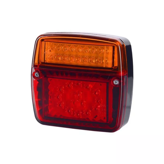 Heckkombinationsleuchte (LED) Orange-Rot 12/24V Universal