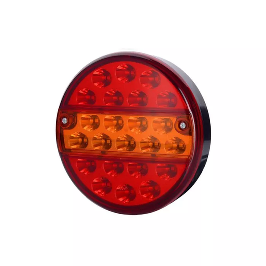 HECKLEUCHTE KOMBINIERT (LED) ORANGE - ROT 12/24V UNIVERSELL